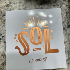 Colourpop SOL eyeshadow palette